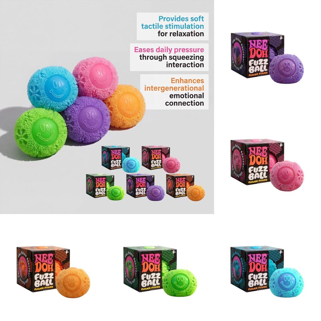 Needoh Silicone Stress Relief Toy With Portable Design For Office And Travel Use