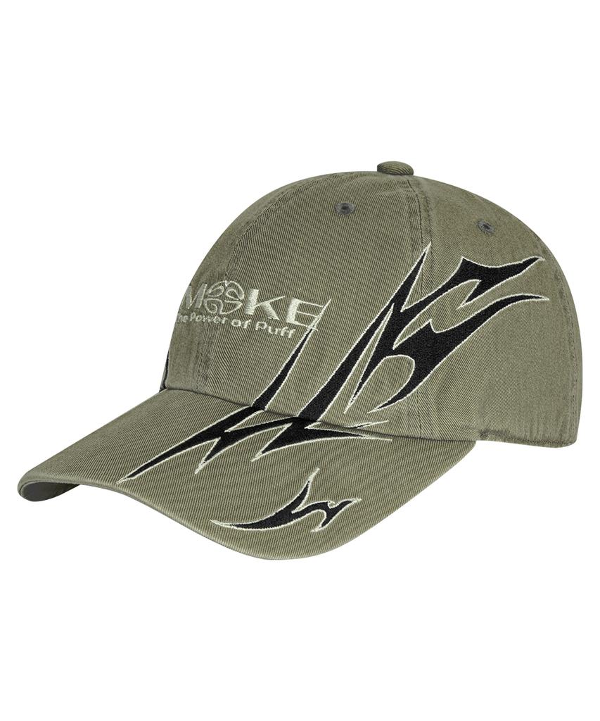 MAHAGRID Smoke Ball Cap Khaki(Mg2Dfmab25A)
