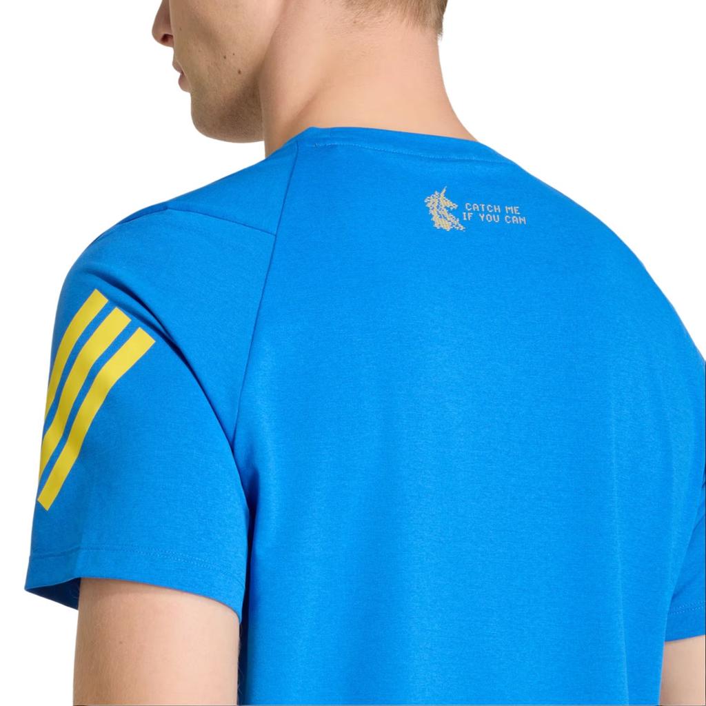 adidas Camiseta de Running Climacool Boston Marathon Transpirable para Hombre Tops KE8454
