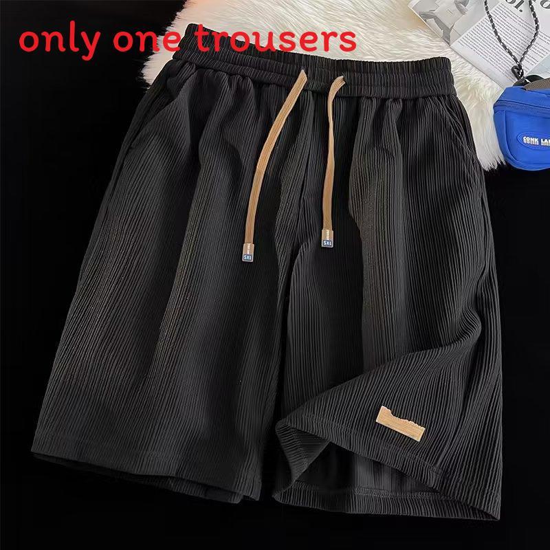 Athletic Shorts Men Summer Breathable Polyester With Drawstring Waist For Casual Sports Activities