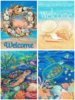 5D Diamond Pattern Rhinestone Needlework Diy Diamond Painting Cross Stitch "Turtle Ocean Scenery" Diamond Embroidery
