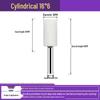 Electric Drill Grinder Head - Brown Corundum Cylindrical/Conical 6mm Polishing Tool.