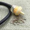 10 STÜCKE Universal Motorrad Kraftstofffilter Motorradmotor Inline Vergaser Benzin Kraftstoff Gasfilter Motorrad Motorölfilter