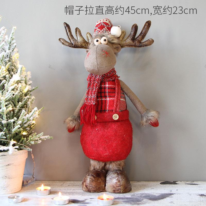Lemon cute creative doll Christmas tree ornament Elk snowman old man Christmas ornament