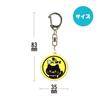LamPlanning Cat-Like Keychains: Let Your Cat Know You're Home Alone Cute Acrylic Keychains with Cat Designs, Set of 3, Made In Japan (Set A)