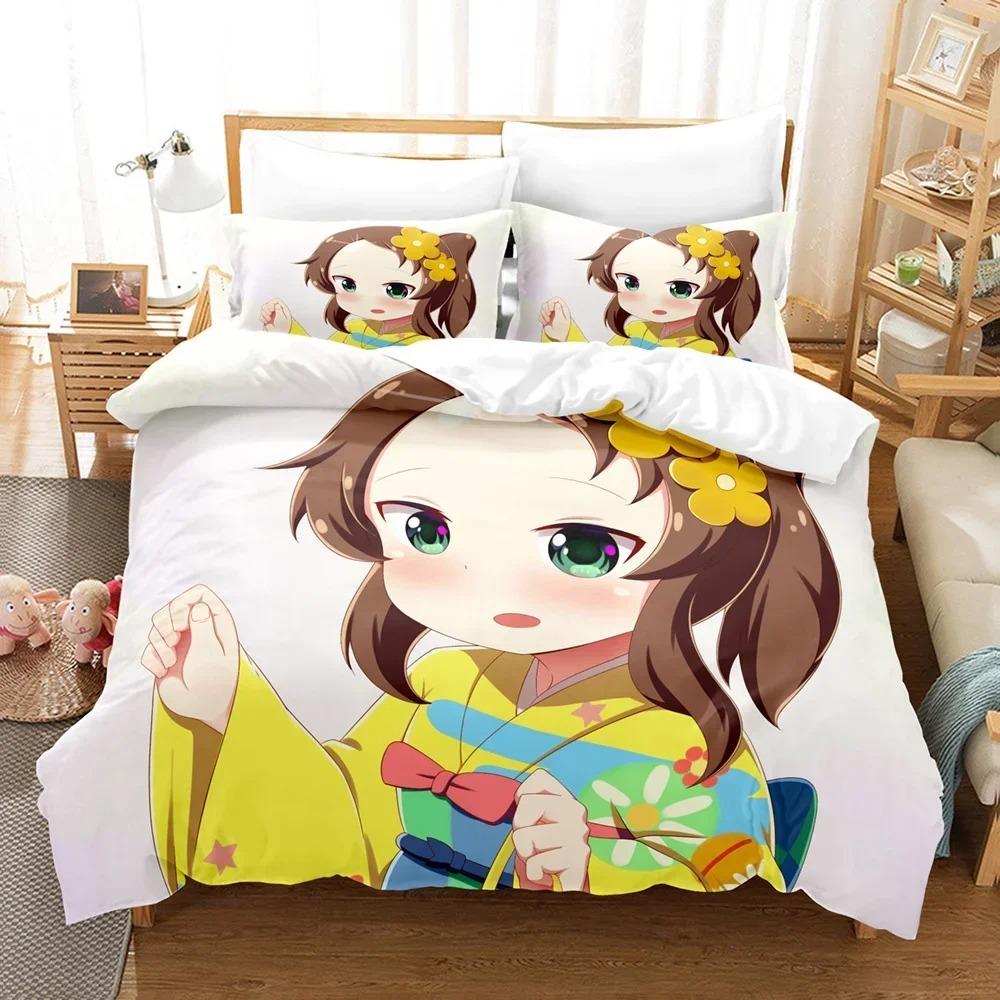 Comforter 3D Print Miss Kobayashis Dragon Maid Bedding Set Bedroom Soft Modern S Comefortable