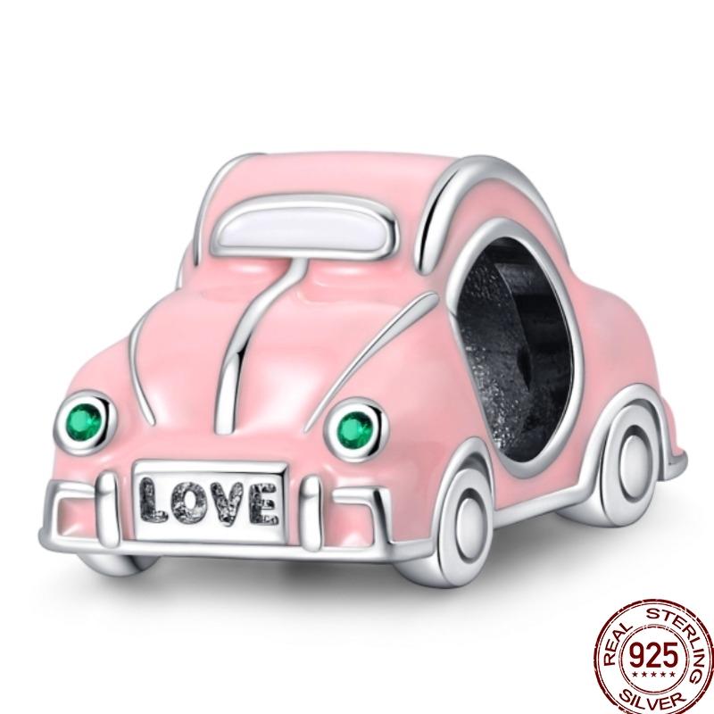 Original Copper Charm Beads Luminous Firefly Tarot Card Perfume Butterfly Bead For Women Diy Bracelet Charm Jewelry