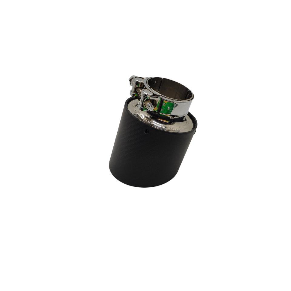 BMW 304 Stainless Steel Carbon Fiber Exhaust Tip Modification