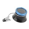 10X Jewelry Loupe Magnifier Repair Tool Portable Aluminum Alloy Jewelry Eye Loupe Pocket Magnifying Glass Blue