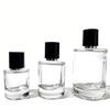 Gradient Glass Perfume Decanter Spray Bottle - Flat Square Design (30ml, 50ml, 80ml, 90ml)