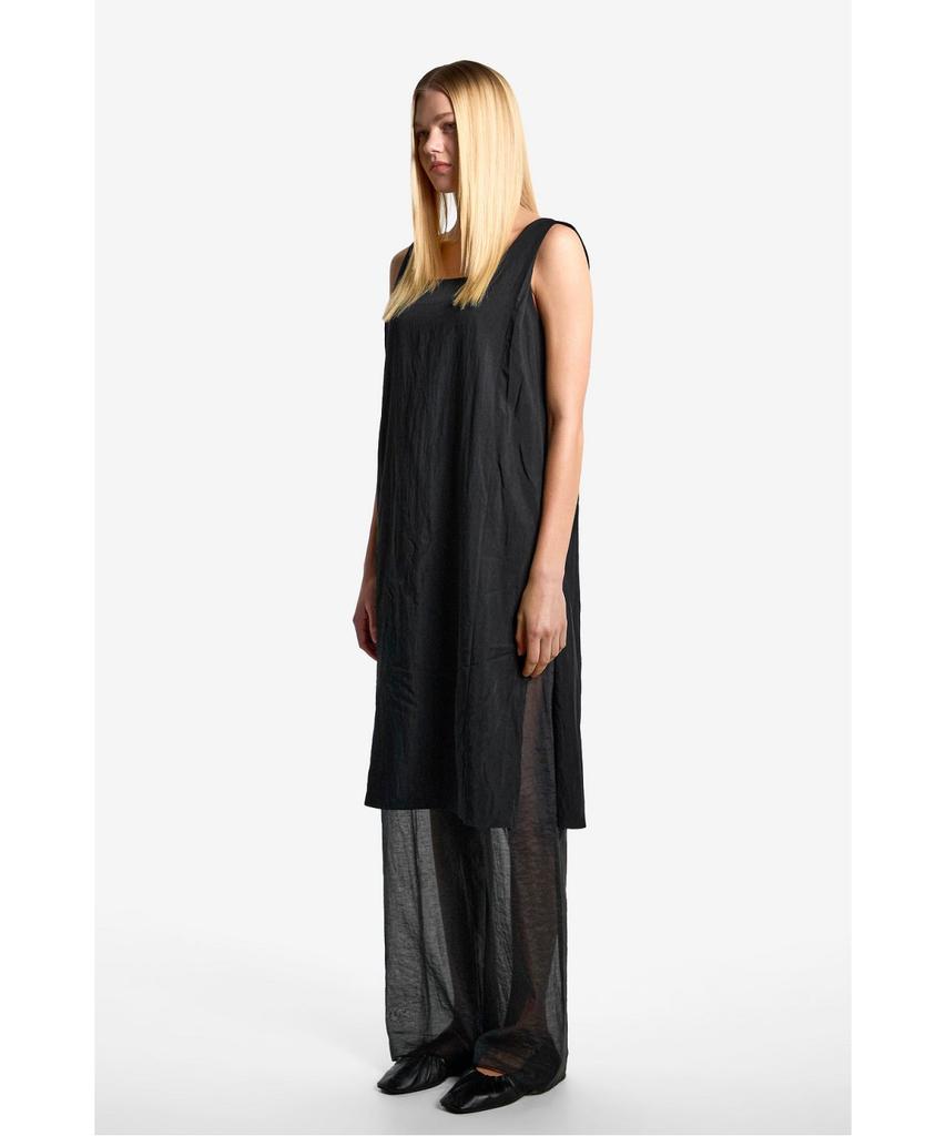 Jaa [Jaah] Women'S Slit Dress_Black