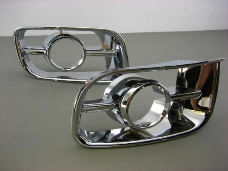 BRIGHTZ Chrome Fog Light Covers for Toyota Hiace 200 Series Type 1 and Type 4853 (Large, FOG-COV-152) (Standard, 2) - Narrow,