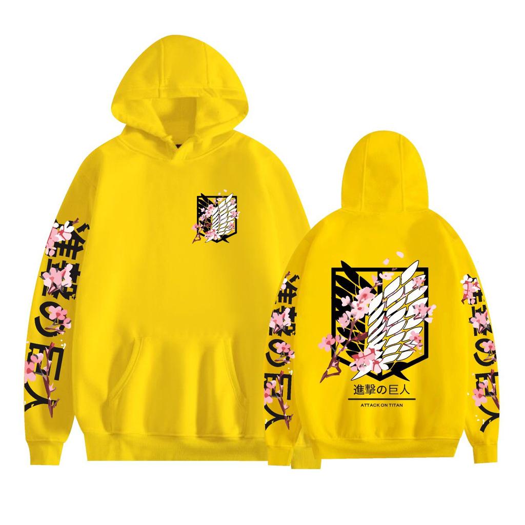 Attack On Giants Surrounding Hoodies Loose Casual Men's Women's Trendy Autumn/Winter Hoodie