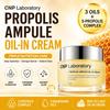 [Laboratory] Propolis Ampule Oil In Cream 50g - Deep Nourishing Face Moisturizer, Ceramic Barrier & Honey Glow, K-Beauty Anti-Aging Cream