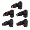 5 Pcs Waterproof Aviation Connector 380V IP68 Waterproof Screw Crimping Electrical Connector for Industrial Equipment