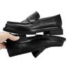 Bo Wei British Handmade Cowhide Platform Loafers Men'S One-Pedal Men'S Shoes Genuine Leather Lazy Shoes Tooling Leather Shoes