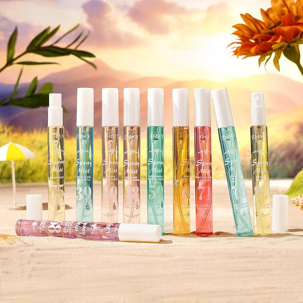 Brazilian Perfume Gift Box: Alcohol-Free, Long-Lasting 10ml Hair & Body Fragrance Spray