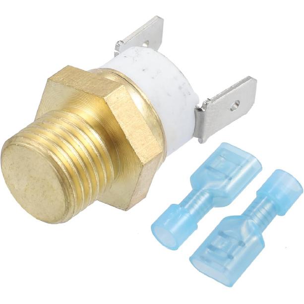 

Universal Automotive Radiator Engine Cooling Fan Temperature Thermo Sensor Switch 1/4 NPT 165-180 Degrees on 144 Degrees Off Auto Accessories