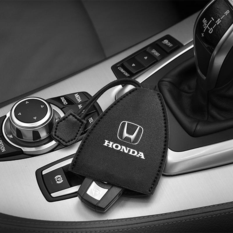 1Pcs Car Key Protection Shell Bag Car Key Case Cover Car Keychain For Honda Fit Mugen Insight Type S R VTEC DOHC Modulo Vezel Legend RR Si
