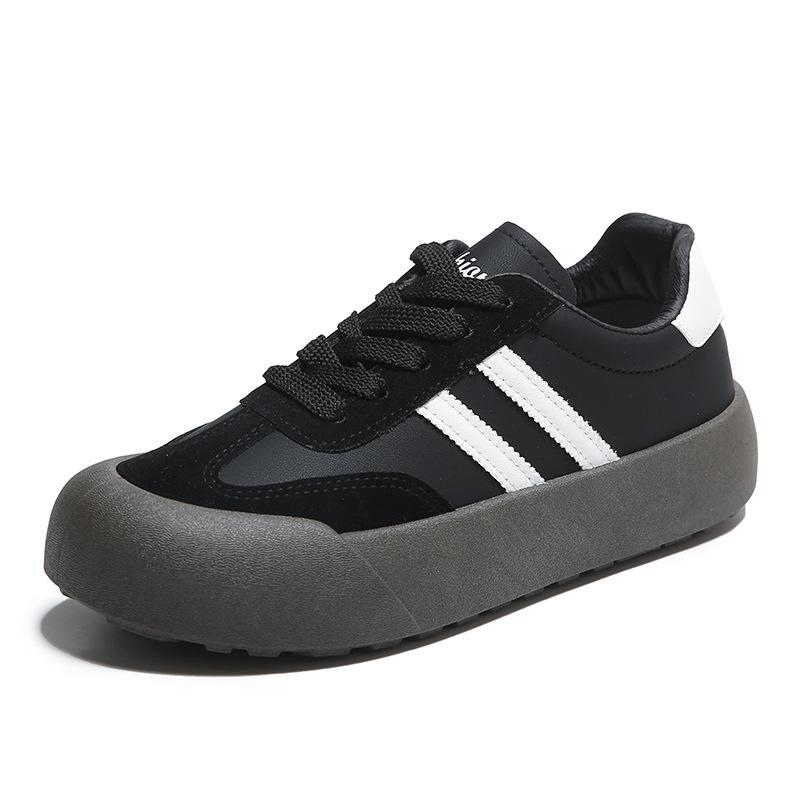Women's Casual Outdoor Lace Up Sport Shoes Spring Autumn Designer Korean Round Toe Sneakers Vulcanized Shoes Tenis De Mujer