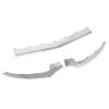 3pcs Gloss Chrome Front Bumper Lower Trim Replacement for Mercedes‑Benz E‑Class C207 Coupe AMG Line Facelift 2014‑2017