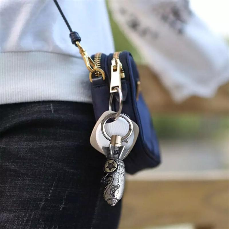 Брелок-бомба в виде ракеты-акулы из сплава — фото 7