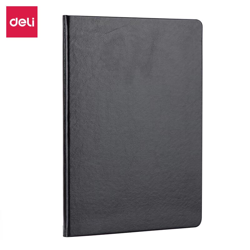 Deli 7994 Leather-Bound Notebook