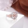 Anello da donna alla moda Nodo Celtico Boemo Nodo della Strega Design ad incastro Croce e anello Regali per Amuleto Portafortuna