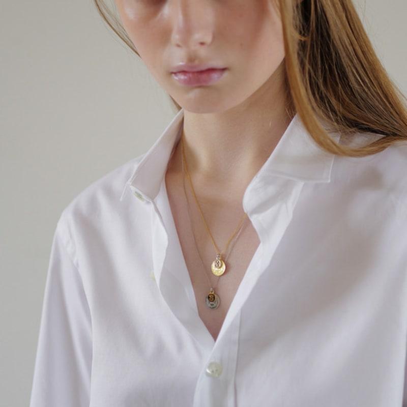 Trimarch Lucky Coin Necklace / Gold