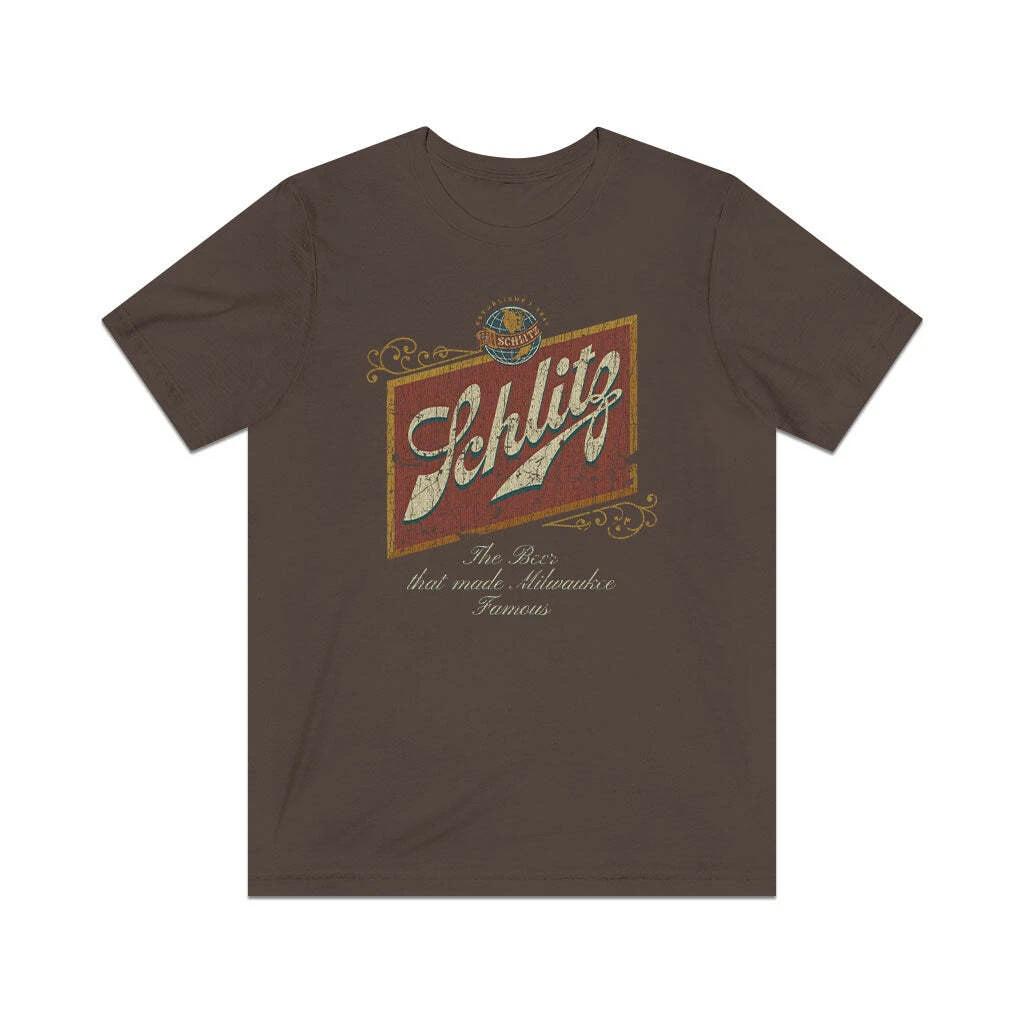 

Schlitz Beer Milwaukee 1849 Vintage Men s T shirt 2XL
