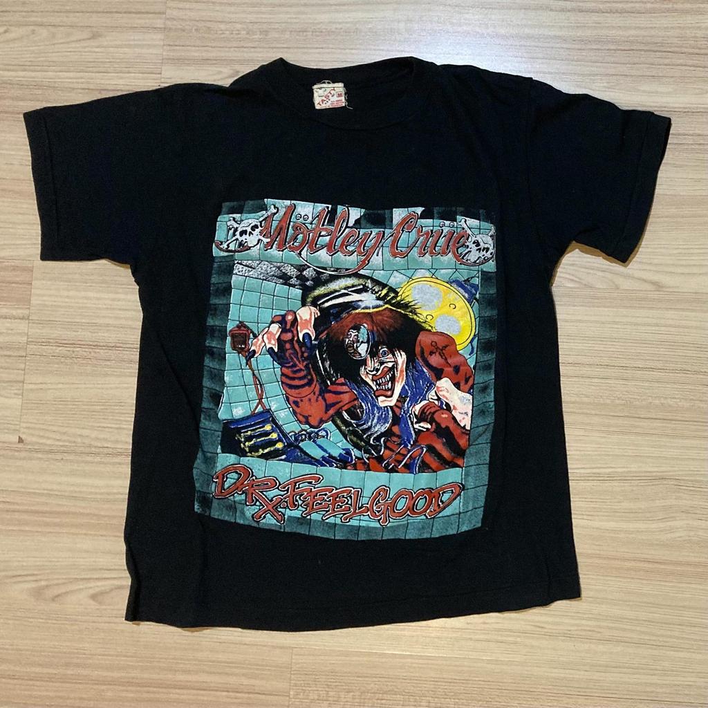 vintage Motley Crue Tour Pakistan Bootleg T-Shirt M