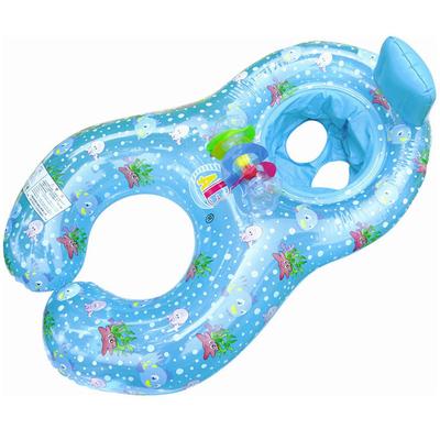 Cos RuRu Parent and Child Baby Swimming Water Swimming Swimming St1036 [Cos RuRu] Children's Float, Float, Ring, 2-Person Float, Play, Pool, Supplies,