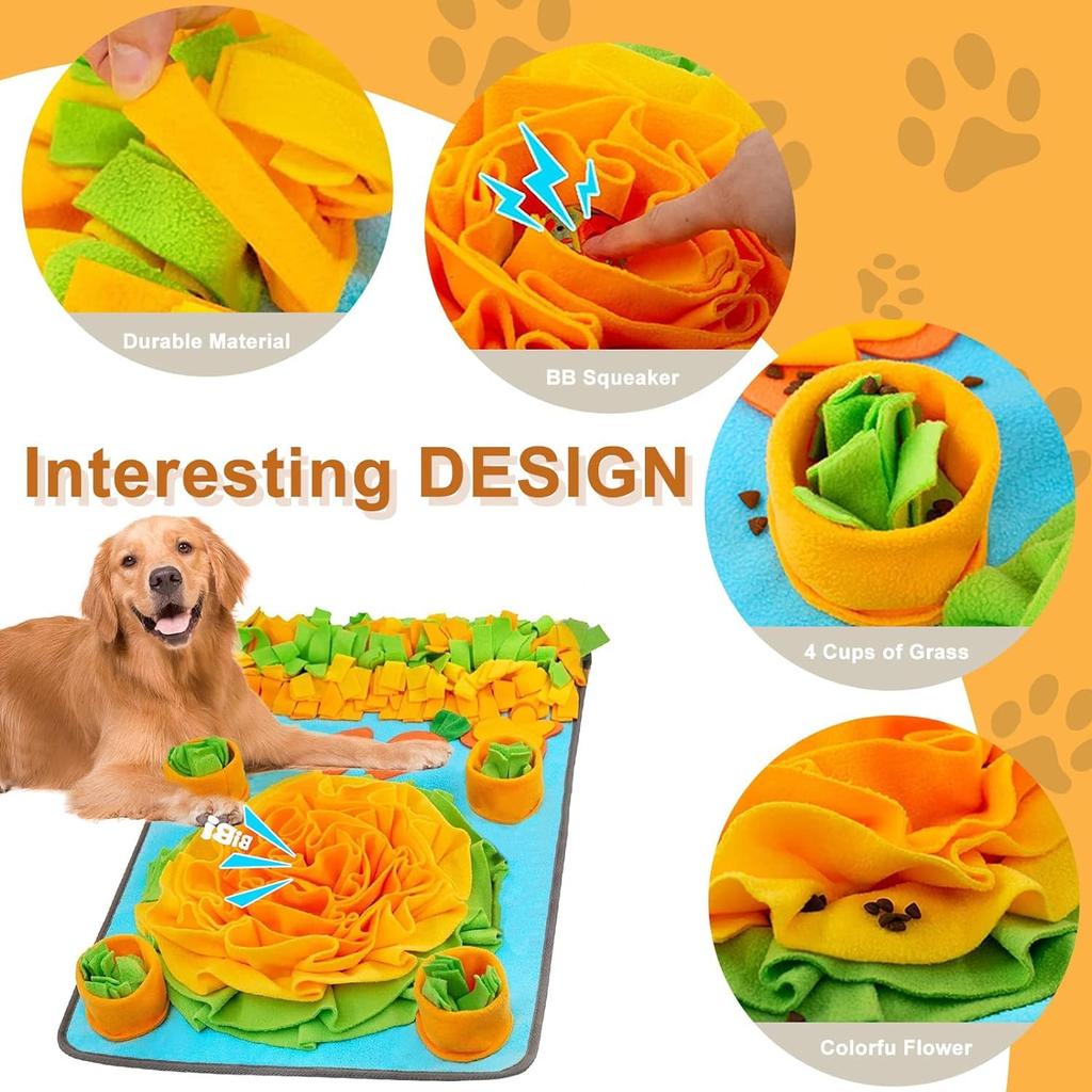 Pet Scent Pad Dogs Consume Energy Eating Puzzle Slowly Sniff, Found That Food Can Be Cleaned, Very Durable
