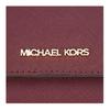 Michael Kors Jet Set Letter Logo Solid Color Flap Chain Leather Envelope Shoulder Bag Medium Women shoulder bag Burgundy 35S0GTVC2L-MERLOT