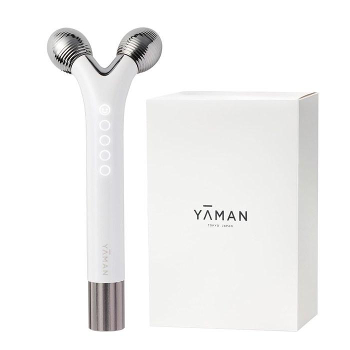 [Ya-man] Facial Device WAVY mini Roller EMS EP16WAM White + Sticker (Amazon.co.jp Exclusive)