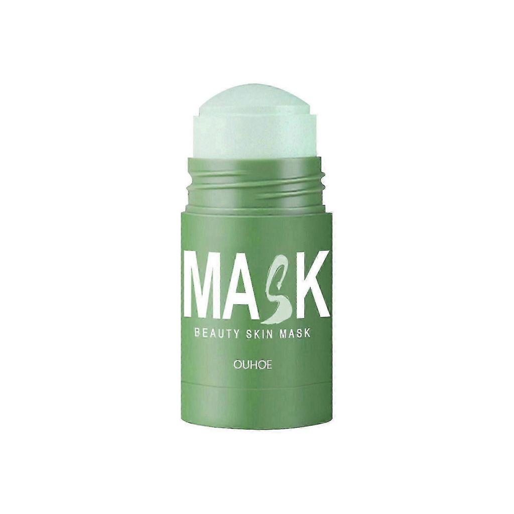 OUHOE Green Tea Mask Stick Deep Clean for Acne & Blackheads, Tightening Pores