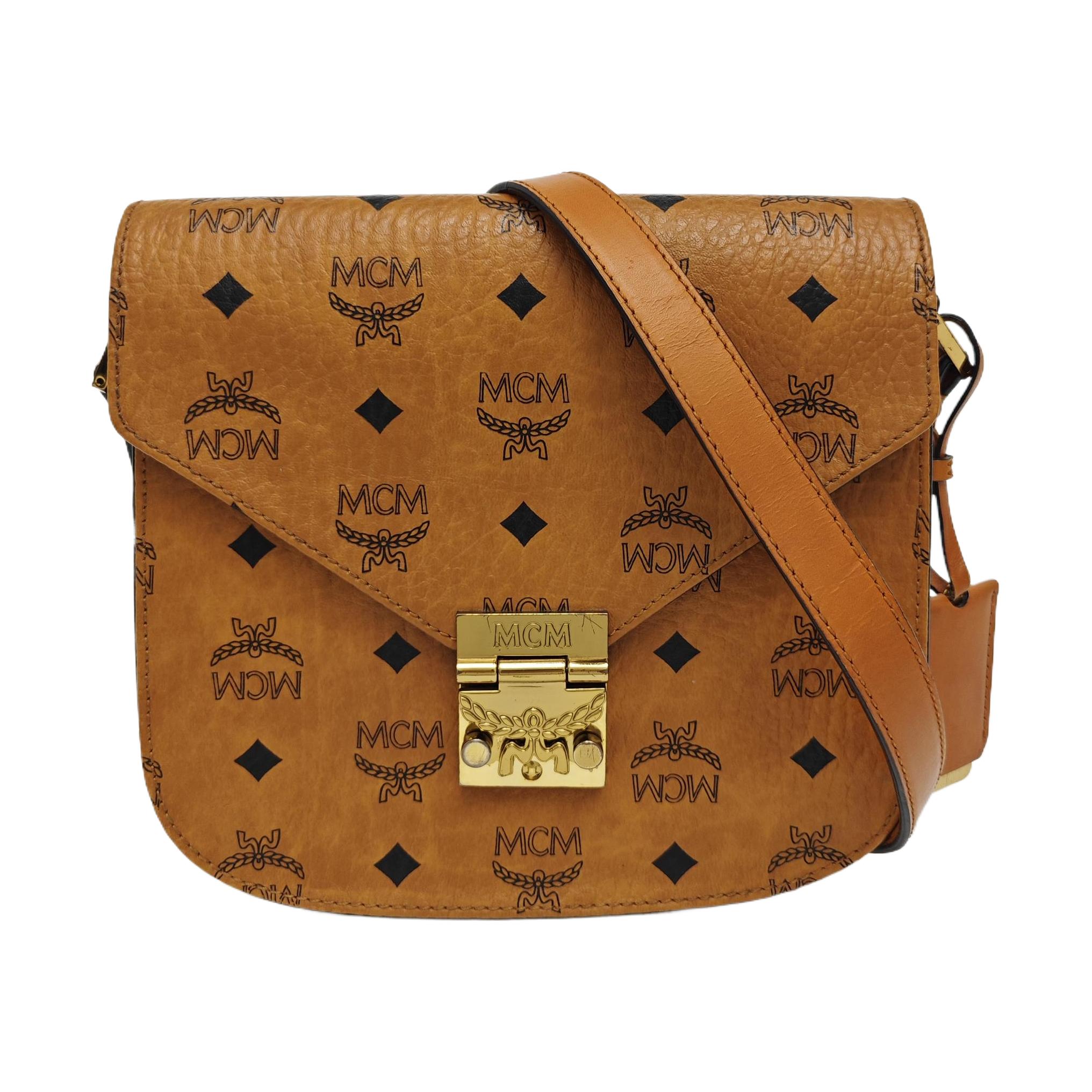 [Pre-Owned] Pasetia Visetos Monogram Coated Canvas Crossbody Bag - Good #1VJD80Q ONE SIZE