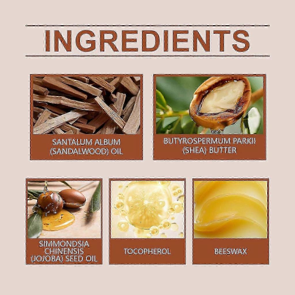 Sandalwood Beard Cream - Nourishing Formula for UK Men's Grooming Routine