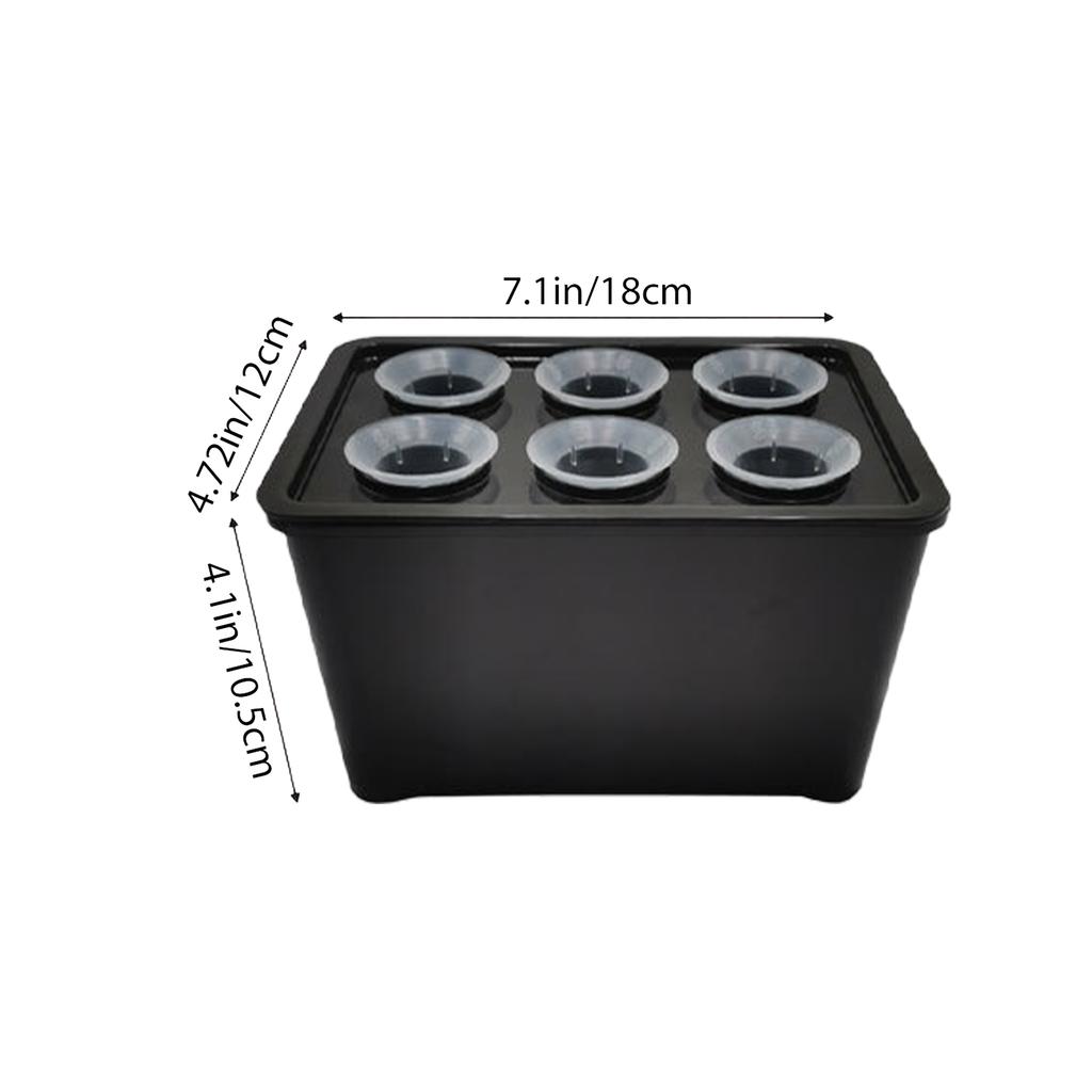 Gardening Nursery Pots Hydroponic System Growing Box Universal Planting Container for Propagation Plants Vegetable Boxes