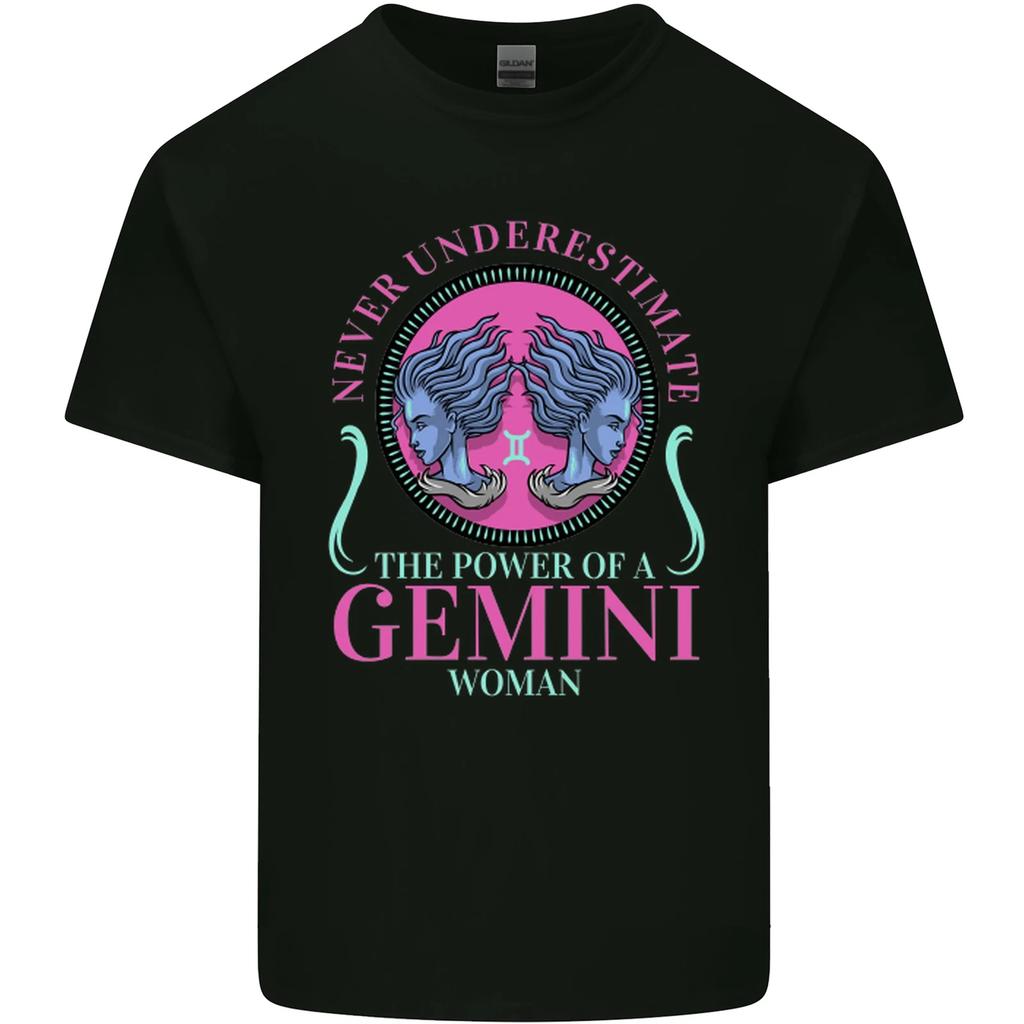 The Power of a Gemini Woman Star Sign Kids T-Shirt Childrens