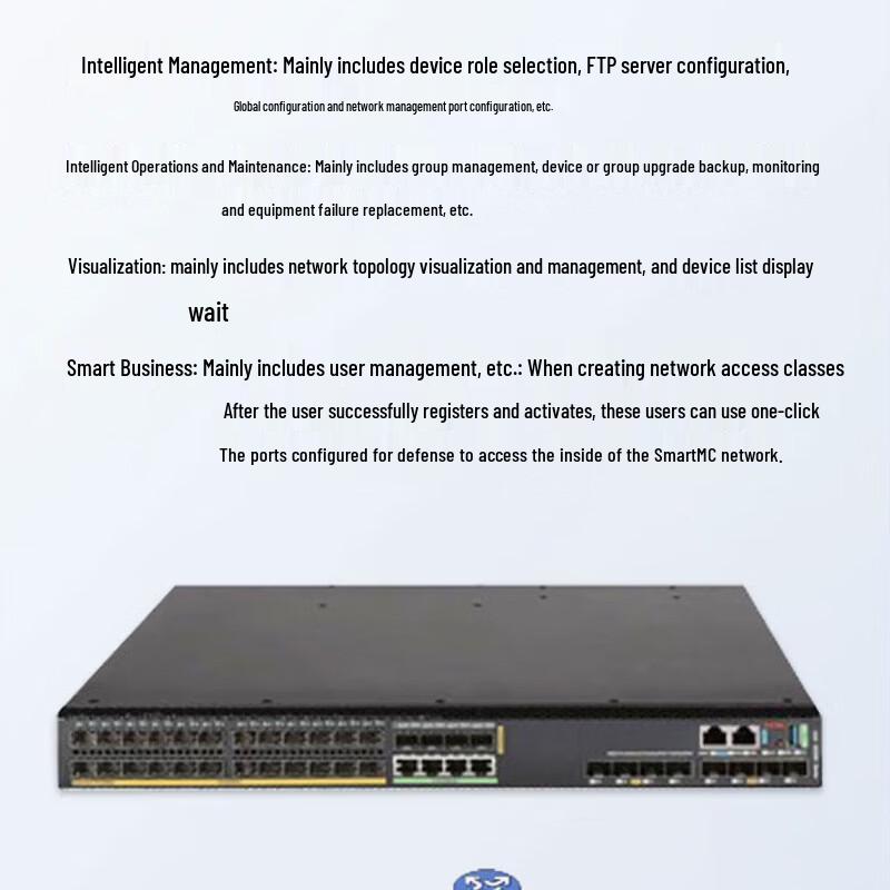 H3C S5590-28S8XC-EI Core Layer 3 Network Switch