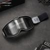 Retro-Motorradbrille, Doppellagig Antibeschlag, Phototrope Polarisierte, Für Offroad-Elektrofahrräder, Schutzbrille für Kurzsichtige Fahrer
