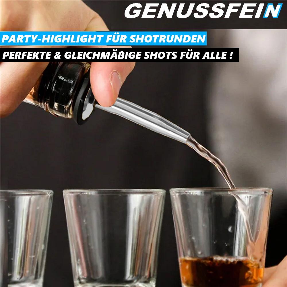 GENUSSFEIN Stainless Steel Liquor Pourer Bottle Pourer Drinks Pourer