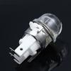 E14 Oven Lamp Holder Ceramic Base High Temperature Resistant Illumination Lamp Holder Tempered Glass Round Head Oven Lamp Cap