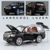1/24 Toyota LAND CRUISER LC300 Alloy Diecasts Toy Vehicles Metal Toy Car Model Sound and Light Pull Back Collection Kids Toy