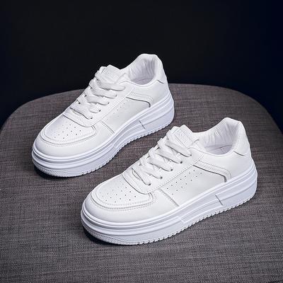 Little White Shoes Women's Autumn New Versatile Student Board Shoes Women's Platform Sports and Leisure Shoes