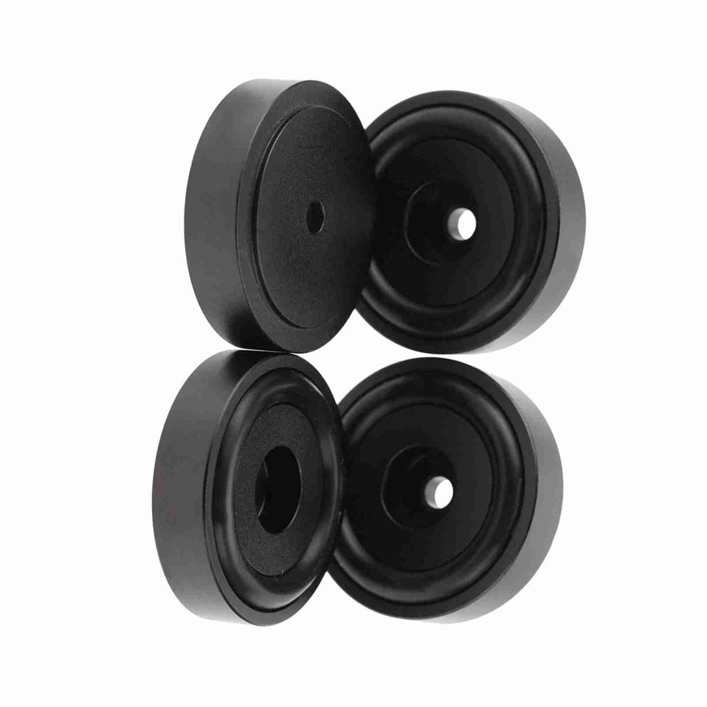 4PCS 40*10mm Aluminium Alloy Amplifier Pad Anodizing Sand Blasting Amplifier Pads Feet