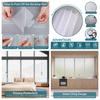 Frosted Window Privacy Film 3D Decorative Glass Vinyl Film Stained Glass Decals Static Cling Window Sticker Non-Adhesive Films