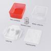 Set di Strumenti da Cucina Fai da Te Stampo Pressa per Tofu in Plastica Stampo Fatto in Casa per Tofu Stampo per Fare il Tofu da Latticini di Soia con Garza per Formaggio