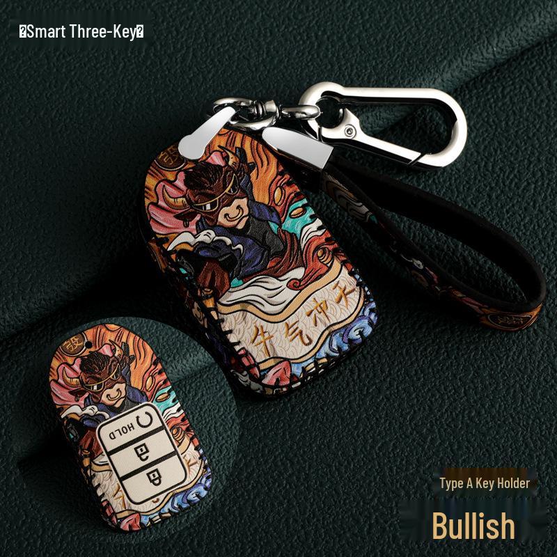 Honda Autoschlüsselhülle für Accord 10. Generation, Civic, Breeze, XRV, Lingpai, Vezel, Avancier, CRV, Envix, Guochao